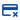 Card absent cross icon blue