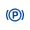 Parking brake engaged icon